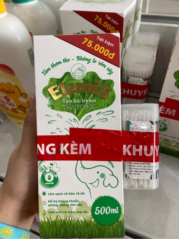Tắm gội thảo dược Elemis 500ml