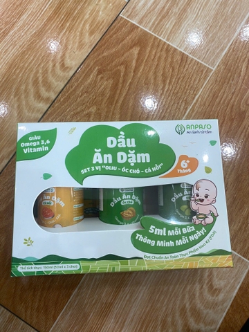 Set dầu ăn dặm Anpaso