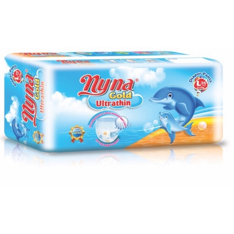 Tã Quần Nyna Gold Siêu Đại M - 60M (6-10kg)