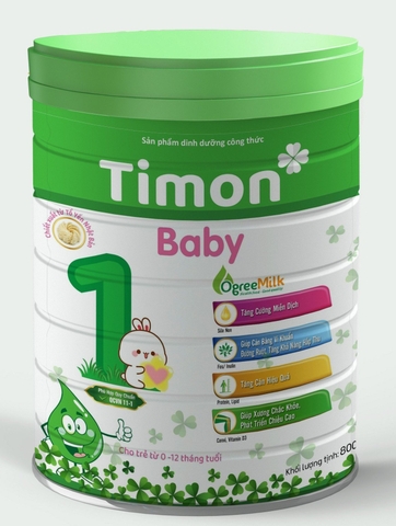 Sữa Bột Timon Baby cho trẻ từ 0 -12 tháng tuổi (800g)