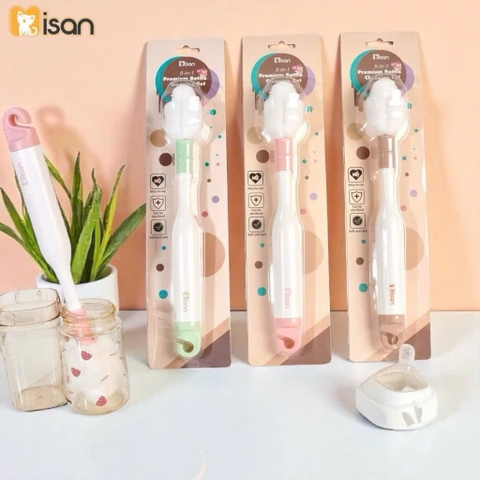 Cọ xốp rửa bình 5in1 Misan
