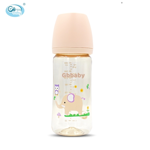 Bình sữa PPSU GB-Baby 280ml hình cao cấp