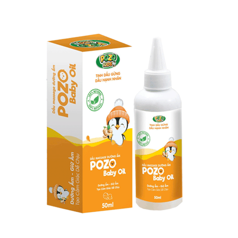 Dầu massage dưỡng ẩm Pozo Baby Oil 50ml