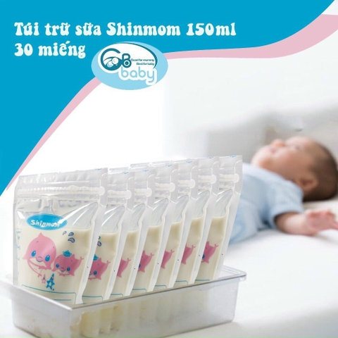 Túi trữ sữa Shinmom 150ml (30 túi/ hộp)