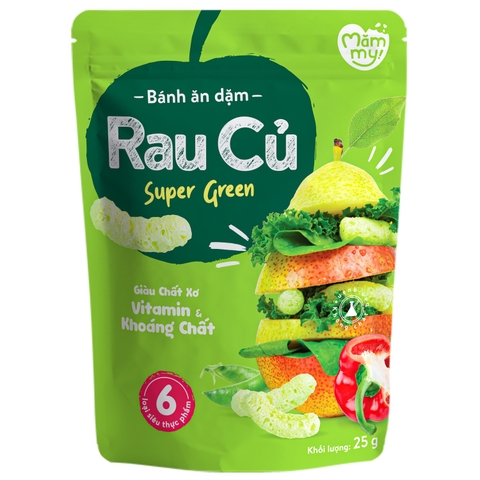 Bánh Mămmy rau củ 25g