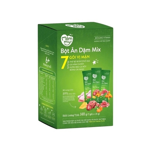 Bột ăn dặm Mămy 7gói vị mặn