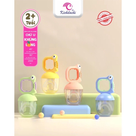 Bàn chải đánh răng slicon U khủng long
