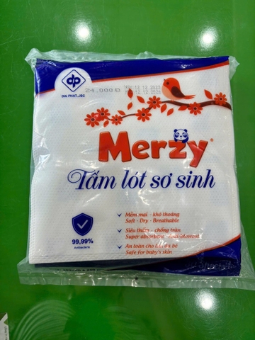 Tấm lót sơ sinh Merzy