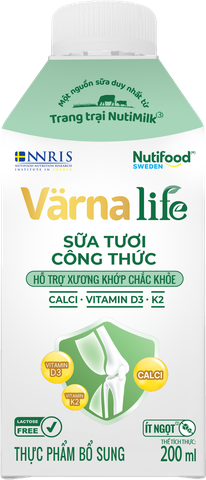 Thực phẩm bổ sung Varna Life sữa tươi công thức (Xanh)