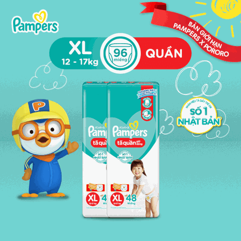 Pampers Quần Siêu Đại XL - 48*4