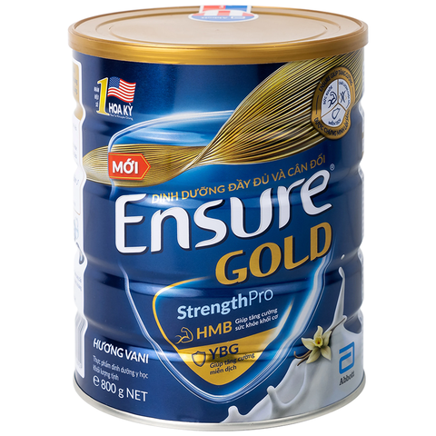 Ensuregold ít ngọt 800g