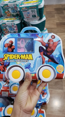 BỘ ĐỒ CHƠI THỔI BONG BÓNG SPIDER-MAN BUBBLE SERIES