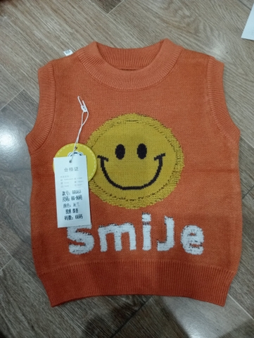Áo len ghile mặt cười