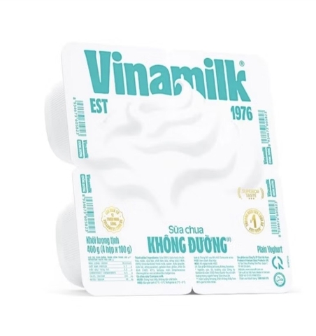 Sữa Chua Vinamilk Không Đường