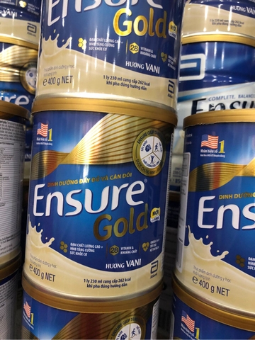 Sữa Ensure Gold StrengthPro 400g hương Vani