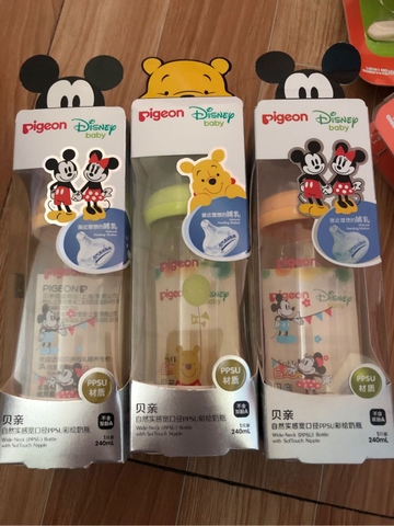 Bình Pigeon Micky 240ml