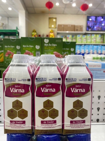 Sữa Bột Pha Sẵn Varna Diabetes Nutifood Thuỵ Điển ổn định đường huyết 237ml (hộp giấy)