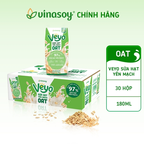 Sữa yến mạch óc chó veyo 180ml