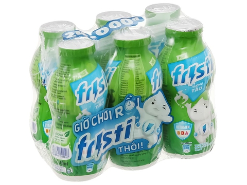 Chai sữa chua uống hương táo Fristi 80ml