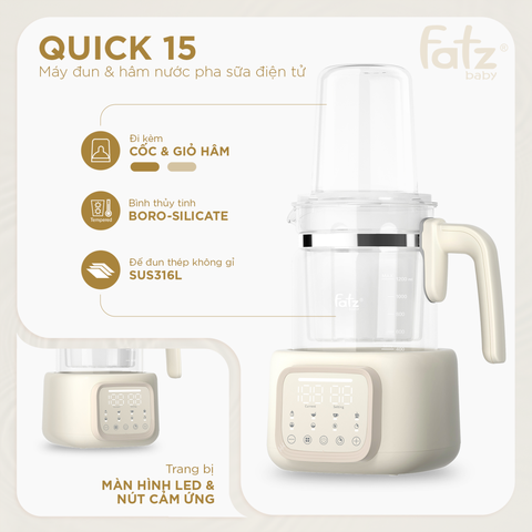 Máy Fatz đun và hâm nước Quick 15
