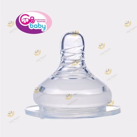 NÚM TY SILICOL GB BABY CỔ RỘNG S, M, L, Y (2 chiếc)
