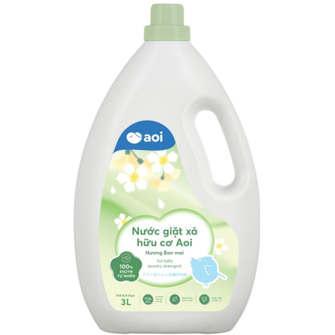 Nước giặt xả Aoi hương ban mai 3l