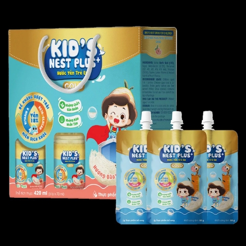 Nước Yến Kid'S Nest Plus+ Total Protect Gold 18% (