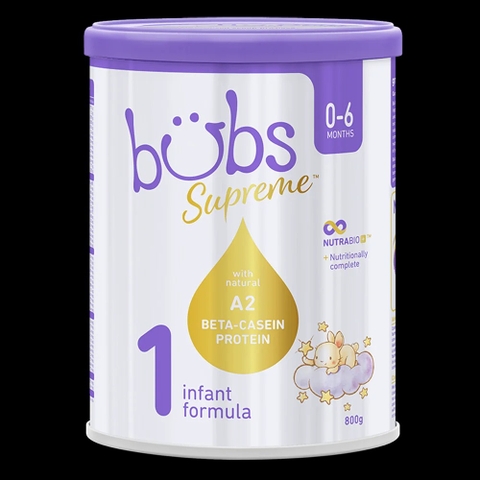 Sữa bột Bub A2 số 1 800g
