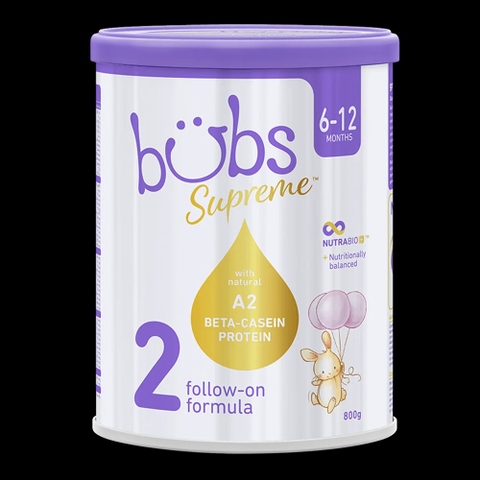 Sữa bột Bubs A2 số 2 800g