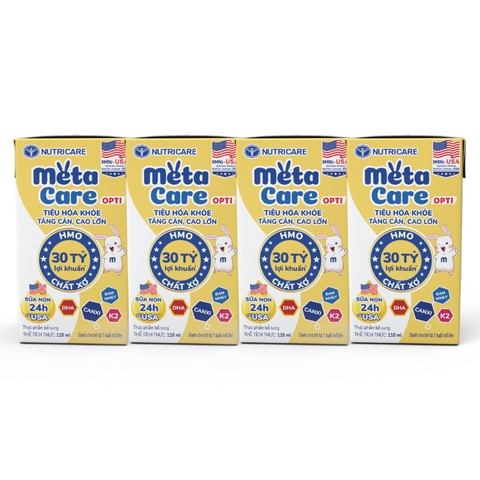Sữa pha sẵn metacare opti vàng 110ml
