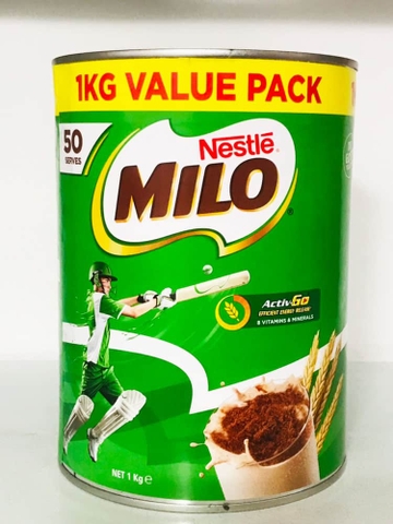 Sữa Milo Nestle 1kg Value Pack (Australia)
