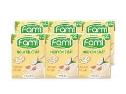 Fami nguyên chất sữa dừa 200ml