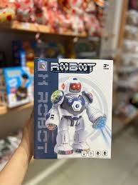 Robot Đồ Chơi Pin No.88 – Đèn Nhạc Biến Hình Cơ Động Cho Bé