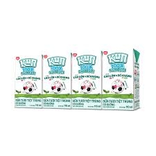 Kun 100% sữa tươi có đường 110ml