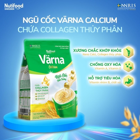Ngũ cốc dinh dưỡng Värna Calcium túi 500g