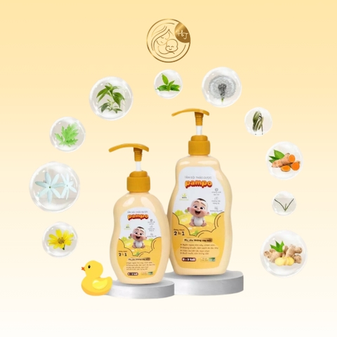 Tắm gội thảo dược Pampo 300ml