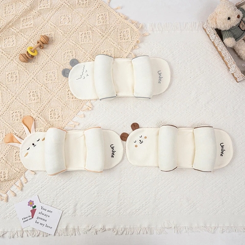 Gối định hình đầu hạt millet cho bé - Cố Định Chống Méo Đầu Cho Bé - Unbee