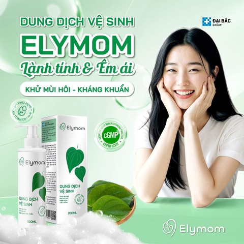 Dung dịch vệ sinh Elymom mẹ bầu