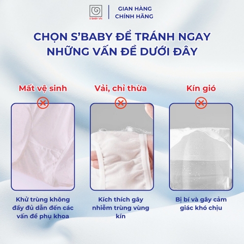 sét 5 quần lót Baby Love cam
