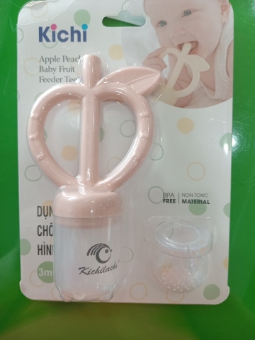 DỤNG CỤ ĂN DẶM & GẶM NƯỚU HÌNH TRÁI TÁO – KICHILACHI