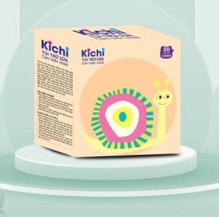 Túi trữ sữa cảm biên nhiệt plus Kichilachi, có vòi (30 túi, 120ml)