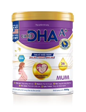 Sữa Catee DHA Mum 900g