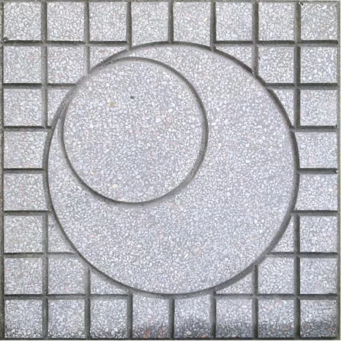Gạch Vỉa Hè Terrazzo Mặt Trăng màu Ghi 40×40 – Lựa Chọn Hoàn Hảo Cho Không Gian Ngoài Trời