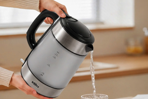 Haatz HMT17 - Ấm siêu tốc kính mờ borosilicate đầu tiên tại Việt Nam