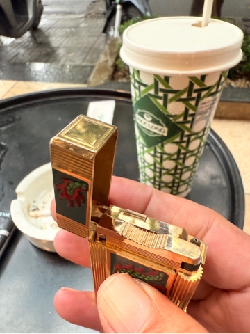 St dupont l1 phom cao makie rồng xanh