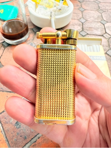 Dunhill chính hãng đầu búa vân kim cương