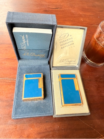St dupont l1 men xanh 1 bộ cao và thấp