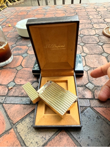 St dupont l2 phom cao bọc vàng 20micron