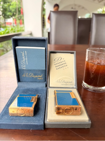 St dupont l1 men xanh 1 bộ cao và thấp