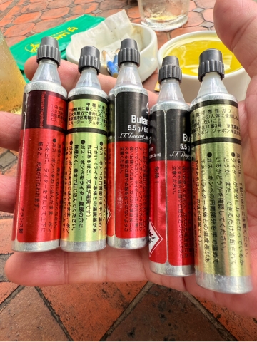 Bình ga dupont chính hãng mini hàng mới chưa qua sử dụng